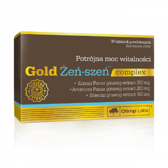 GOLD ŻEŃ-SZEŃ COMPLEX - 30 TABLETEK