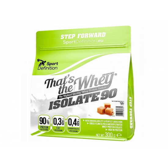 That's the Whey ISOLATE - 600 gram